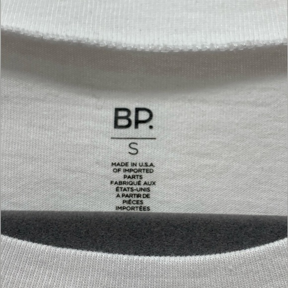 New! BP. short sleeve Make waves t-shirt, cotton, white, size women's small - Picture 3 of 5